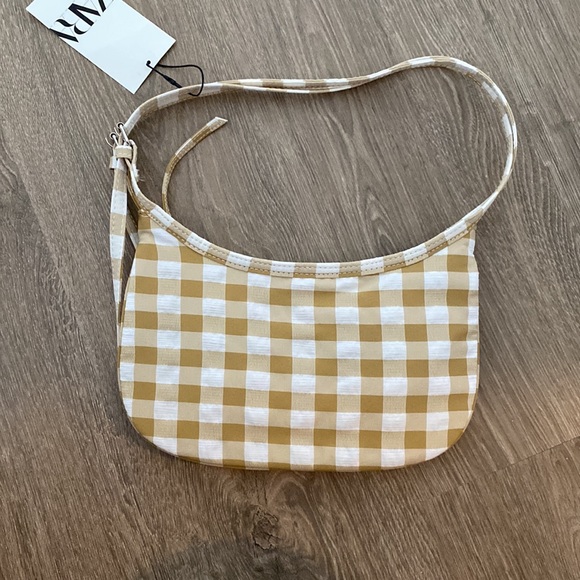 Zara Satin Effect Shoulder Bag - Picture 4 of 5